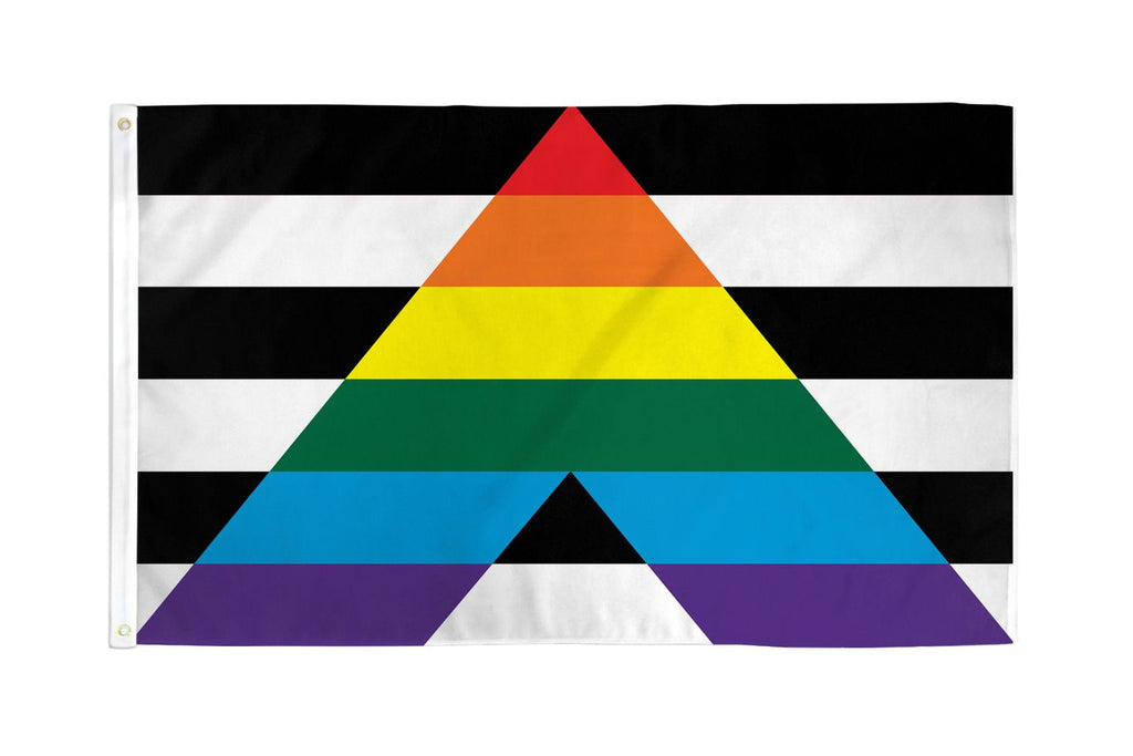 Gay Straight Alliance Waterproof Flag