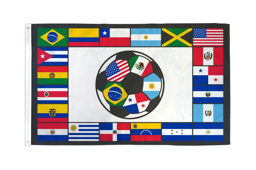 South American Soccer Flag