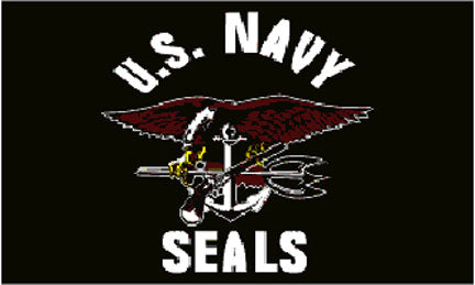 Military flags-Navy Seals Flag 3x5ft – FlagsMart